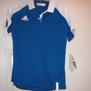 Adidas Women’s Active Varsity Polo Shirt New/Med.